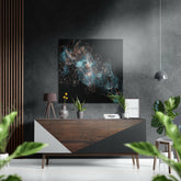 Marmoreal Brushed Aluminium Dibond Wall Art.